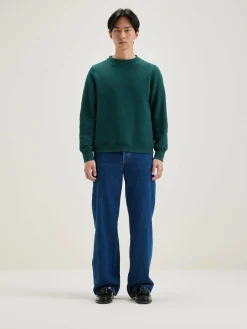 Bellerose Flock Ronde Hals Sweatshirt Scarabee