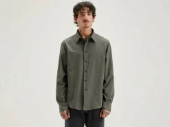 Bellerose Franklin Popeline Hemd Acier Online