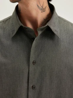 Bellerose Franklin Popeline Hemd Acier Online