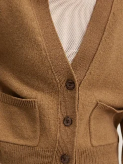 Bellerose Gaddin Boxy Cardigan Tan