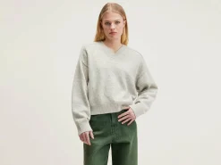 Bellerose Gador Boxy Trui Oyster Best