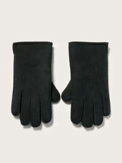 Bellerose Ganam Leren Handschoenen Black Sale