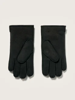 Bellerose Ganam Leren Handschoenen Black Sale