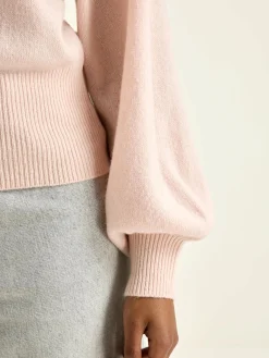 Bellerose Ganto Ronde Hals Trui Light rose New