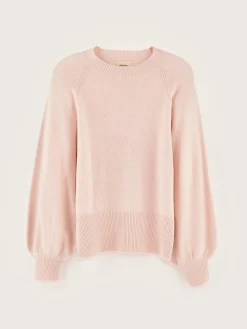 Bellerose Ganto Ronde Hals Trui Light rose New