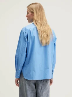 Bellerose Gastoo Popeline Hemd Azurine Outlet