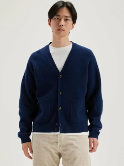 Bellerose Geican V-hals Cardigan Naval Best