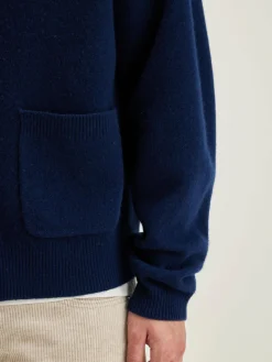 Bellerose Geican V-hals Cardigan Naval Best