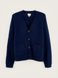 Bellerose Geican V-hals Cardigan Naval Best