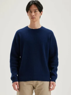 Bellerose Geich Ronde Hals Trui Naval