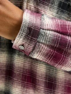 Bellerose Genk Hemdjurk Antique white / Ebene / Wine Hot