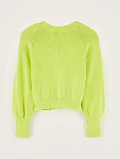 Bellerose Gimza Ronde Hals Trui Fluorine Hot