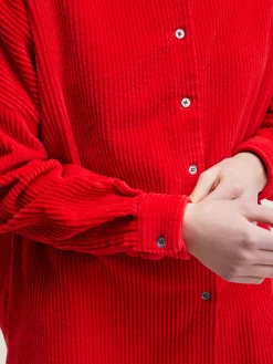 Bellerose Ginna Corduroy Hemd Sanguine Outlet