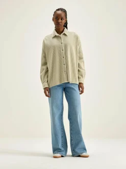 Bellerose Ginna Corduroy Hemd Craie Outlet