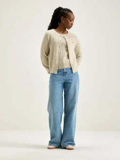 Bellerose Giwes Ronde Hals Cardigan Sugarcane Hot