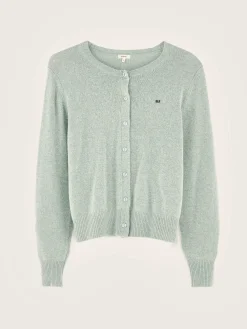 Bellerose Giwes Ronde Hals Cardigan Rain blue