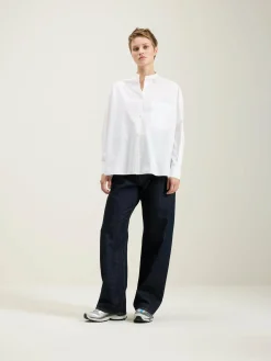 Bellerose Gorky Popeline Hemd White Outlet