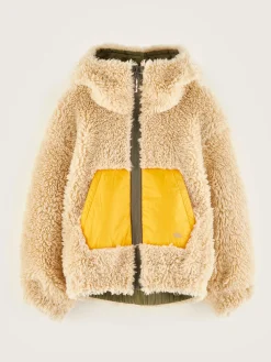 Bellerose Habits Bomber-stijl Jas Jeep / Oatmeal Hot