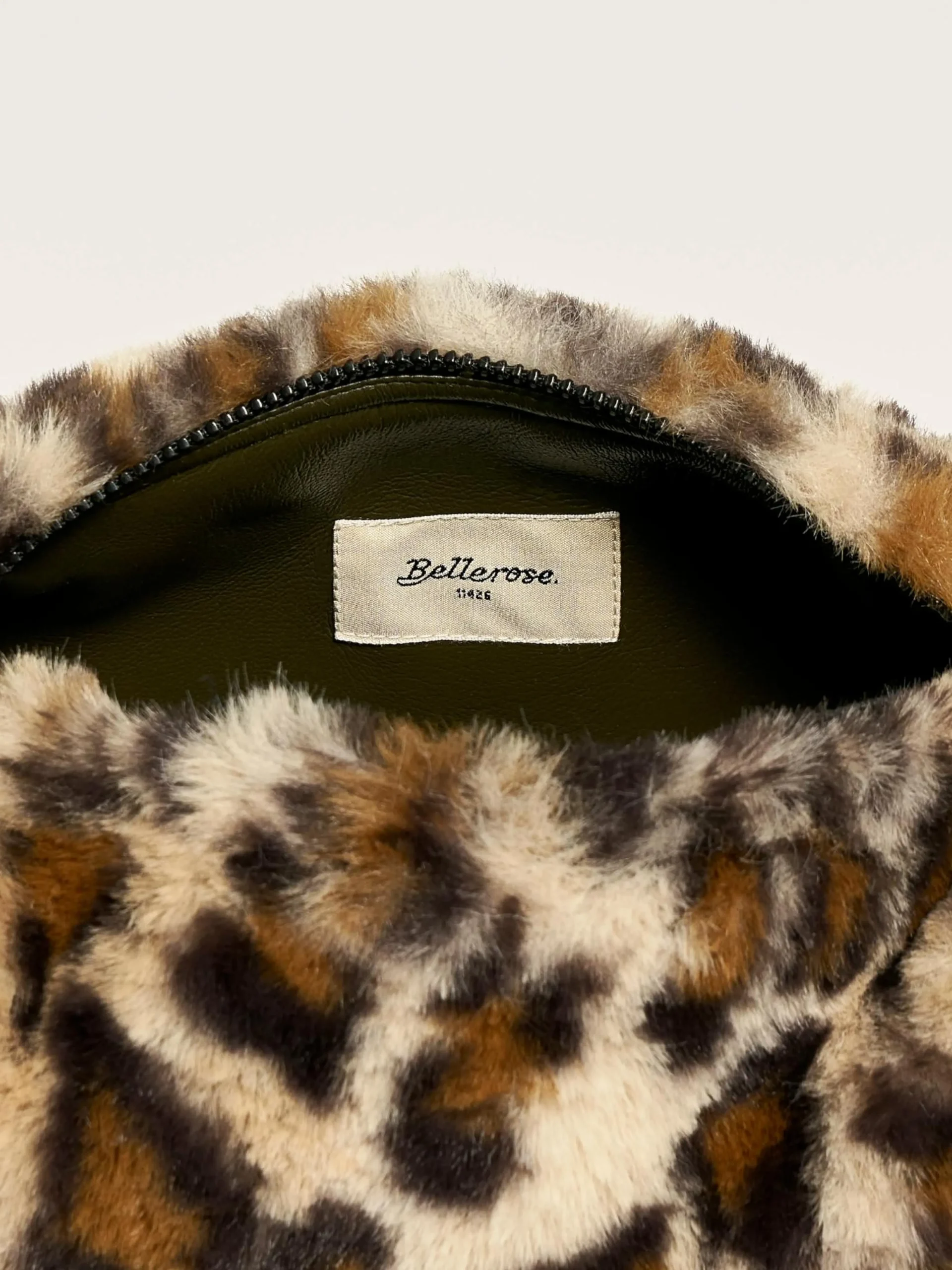 Bellerose Hanomy Tas Met Rits Coffee / Oatmeal Outlet