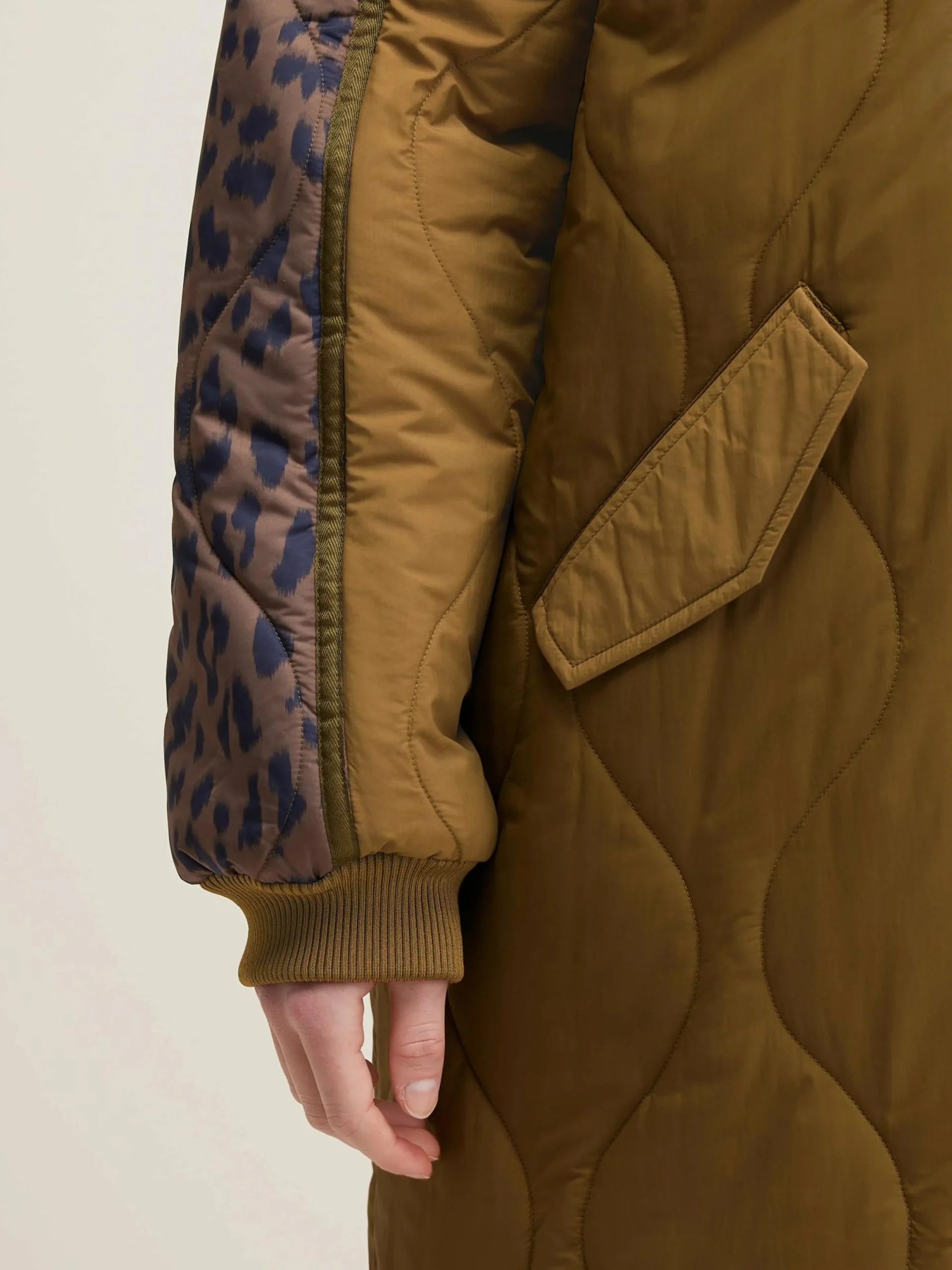 Bellerose Hedge Gewatteerde Jas Tan Sale