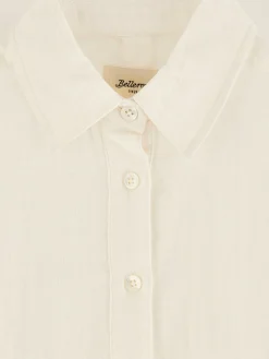 Bellerose Hester Rechte Hemd Vintage white Discount