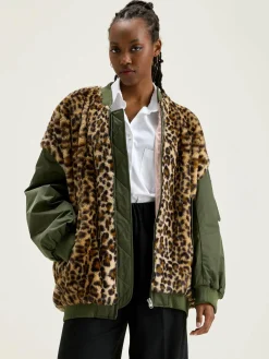 Bellerose Highway Bomberjas Coffee / Oatmeal Discount