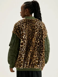 Bellerose Highway Bomberjas Coffee / Oatmeal Discount