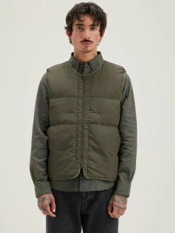 Bellerose Hoch Bodywarmer Dark olive Outlet