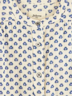 Bellerose Hopsa Klassieke Blouse Light rose / Myrtille Outlet