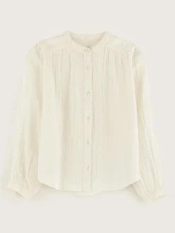 Bellerose Hopsa Klassieke Blouse Ecru Discount