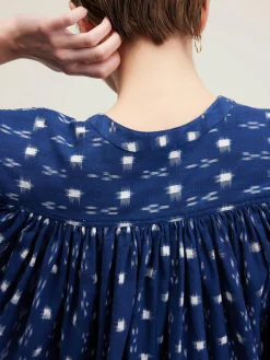 Bellerose Ink Cropped Blouse Myosotis Online