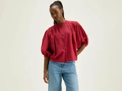 Bellerose Ink Cropped Blouse Amore Outlet