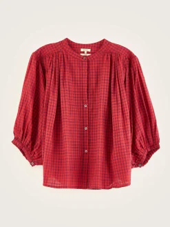Bellerose Ink Cropped Blouse Amore Outlet
