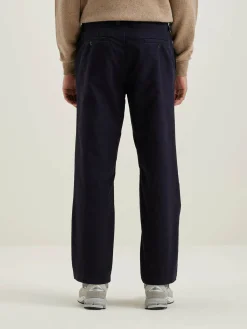 Bellerose Jaggot Rechte Broek Black blue Online