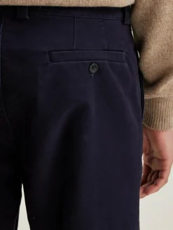 Bellerose Jaggot Rechte Broek Black blue Online