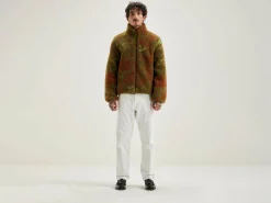 Bellerose Jeremy Teddy Sweatshirt Met Rits Outlet