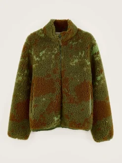 Bellerose Jeremy Teddy Sweatshirt Met Rits Outlet