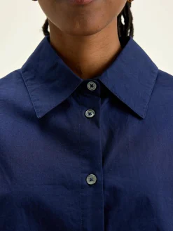 Bellerose Kinga Popeline Hemd Naval