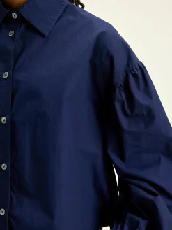 Bellerose Kinga Popeline Hemd Naval