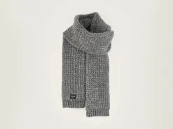 Bellerose Kou Gebreide Sjaal Mid grey