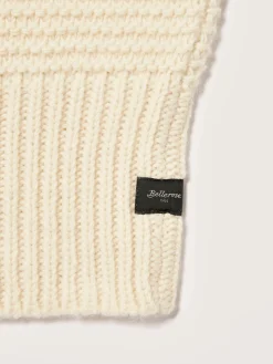 Bellerose Koukou Gebreide Balaclava Ivory Discount