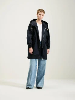 Bellerose Laos Parka Met Capuchon Navy