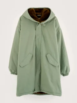 Bellerose Laos Parka Met Capuchon Eucalyptus Outlet