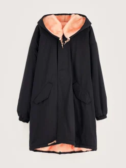 Bellerose Laos Parka Met Capuchon Off black Discount