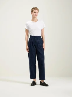 Bellerose Lilo Paperbag Broek Navy Clearance