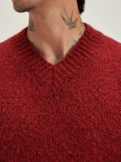 Bellerose Liora V-hals Trui Mahogany New