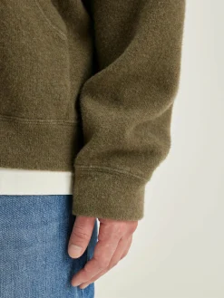 Bellerose Mabro Sweatshirt Met Rits Military Best