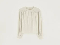 Bellerose Marge Lange Mouwen T-shirt Oyster Sale