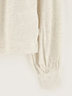 Bellerose Marge Lange Mouwen T-shirt Oyster Sale
