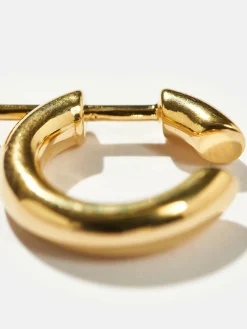 Maria black Disrupted 14 Gouden Hoepel Oorbel